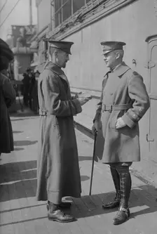 Generals Vanderbilt & O'Ryan, between c1915 and c1920. Creator: Bain News Service