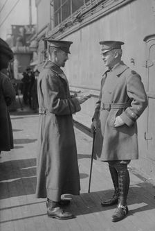Generals Vanderbilt & O'Ryan, between c1915 and c1920. Creator: Bain News Service