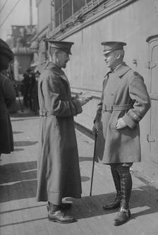 Generals Vanderbilt & O'Ryan, between c1915 and c1920. Creator: Bain News Service