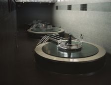 Generator hall of the powerhouse, Chickamauga Dam, Tenn. , 1942. Creator: Alfred T Palmer