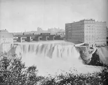 Genesee Falls, Rochester, N.Y. c1897. Creator: Unknown