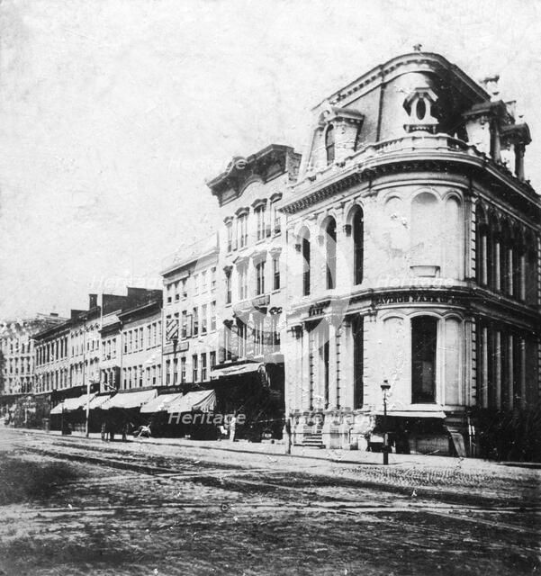 Genesee Street, Utica, New York, USA, early 20th century. Artist: Unknown