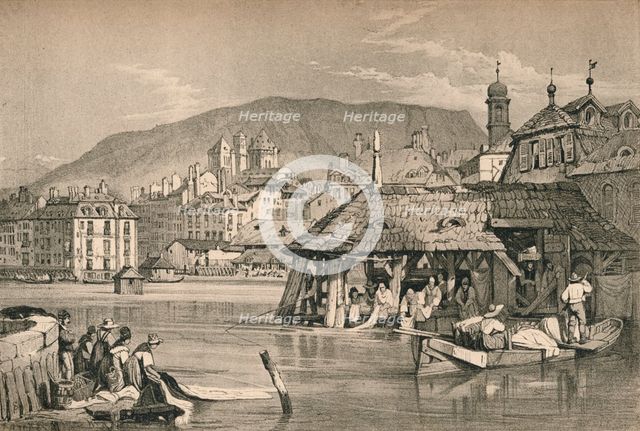 'Geneva', c1830 (1915). Artist: Samuel Prout.