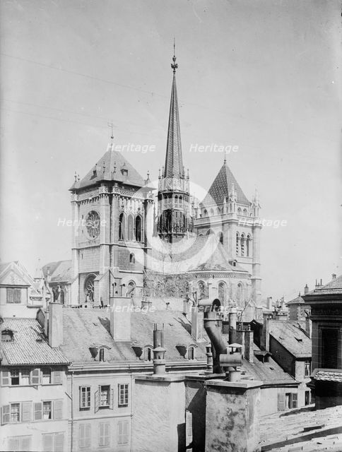 Geneva, Cathedral of St. Pierre, 1919. Creator: Bain News Service.