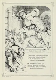 Genevieve, 1842. Creator: Thomas Armstrong