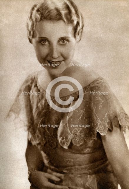 Genevieve Tobin, American actress, 1933. Artist: Unknown