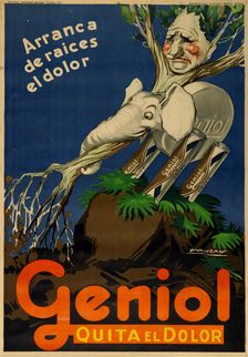 Geniol, 1930. Creator: Mauzan, Luciano Achille (1883-1952)
