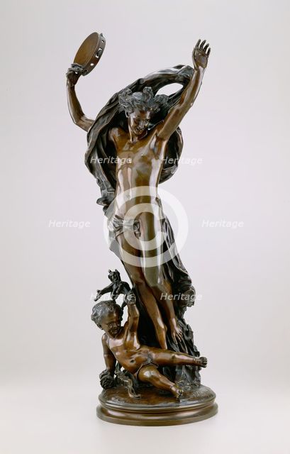 Genius of the Dance, between 1880 and 1890. Creator: Jean-Baptiste Carpeaux.