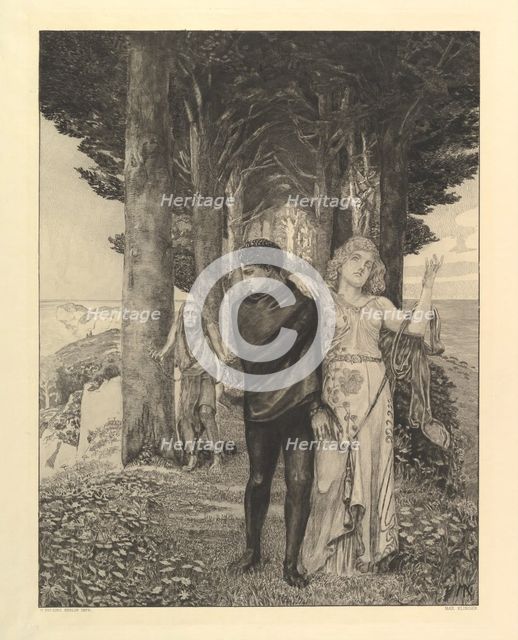 Genius (Artist). From the series On Death II), 1898-1910.