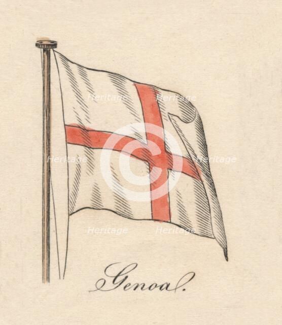 'Genoa', 1838. Artist: Unknown.