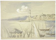 Genoa from the Croce di Malta, 1841. Creator: Elizabeth Murray