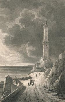 Genoa. Light House 1818. Creator: Charles Askey