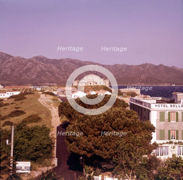 Genoese fort, St Florent, Corsica, c1955. Creator: Arthur Charles Kirby Ware.