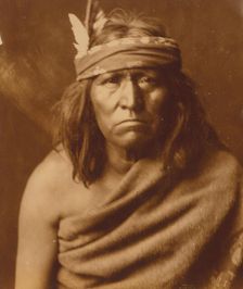 Gennetoa the Renegade-Apache, c1904. Creator: Edward Sheriff Curtis
