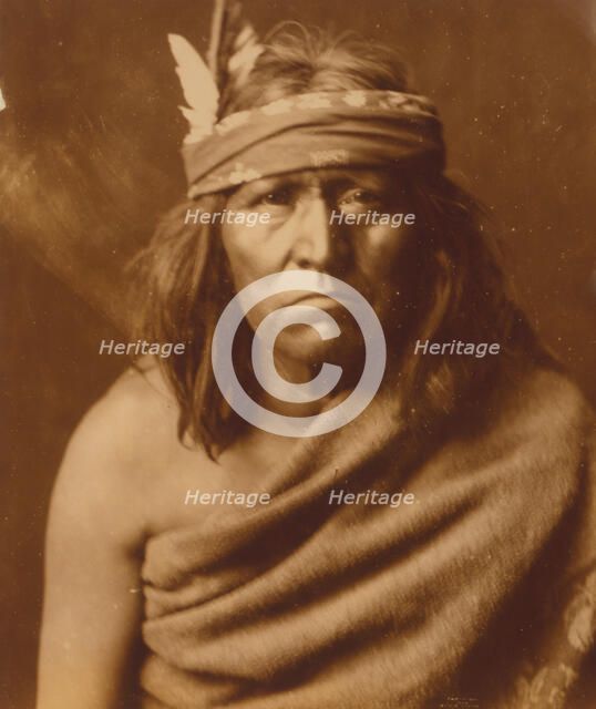 Gennetoa the Renegade-Apache, c1904. Creator: Edward Sheriff Curtis.