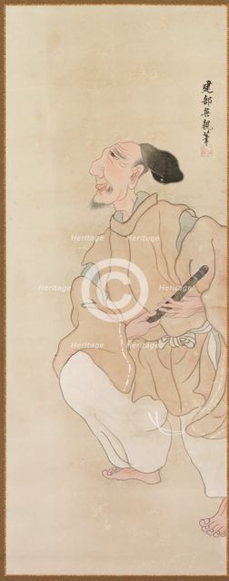 Genre Figures, c. 1816. Creator: Tatabe Socho (Japanese, 1760-1814).
