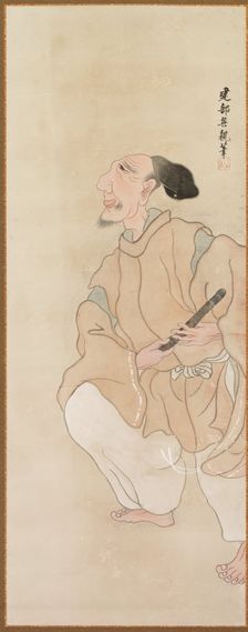 Genre Figures, c. 1816. Creator: Tatabe Socho (Japanese, 1760-1814)