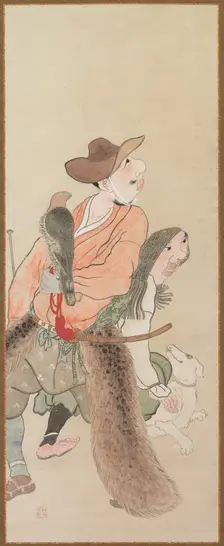 Genre Figures, c. 1816. Creator: Tatabe Socho (Japanese, 1760-1814)