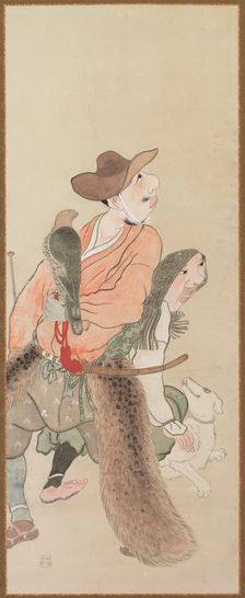 Genre Figures, c. 1816. Creator: Tatabe Socho (Japanese, 1760-1814)