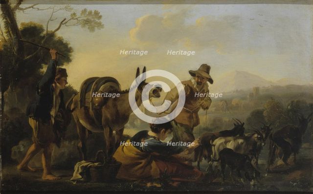 Genre Scene, 1650. Creator: Jan Miel.