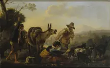 Genre Scene, 1650. Creator: Jan Miel
