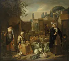 Genre Scene, 1700. Creator: Norbert van Bloemen