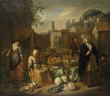 Genre Scene, 1700. Creator: Norbert van Bloemen
