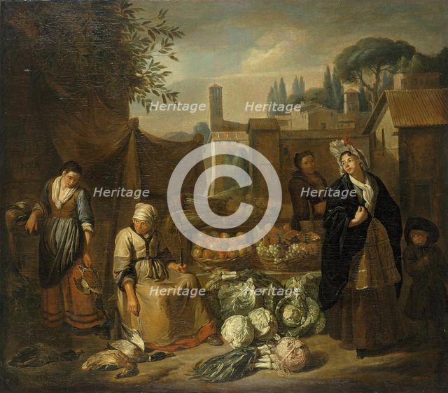 Genre Scene, 1700. Creator: Norbert van Bloemen.