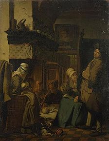 Genre Scene, 1712. Creator: Jan Josef Horemans I