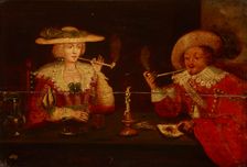 Genre Scene, 17th-18th centuries. Creator: Unknown