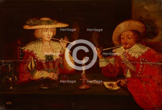 Genre Scene, 17th-18th centuries. Creator: Unknown.