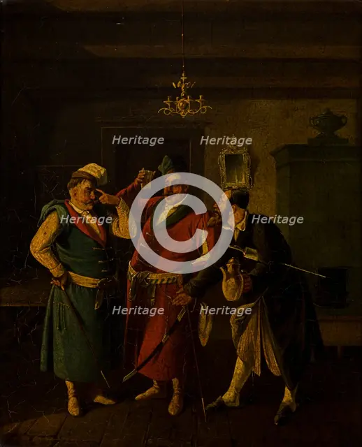 Genre Scene, 1858. Creator: Aleksander Raczynski.