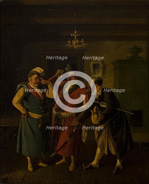 Genre Scene, 1858. Creator: Aleksander Raczynski.