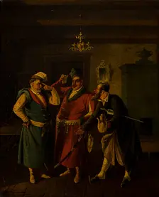 Genre Scene, 1858. Creator: Aleksander Raczynski