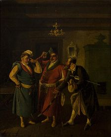 Genre Scene, 1858. Creator: Aleksander Raczynski