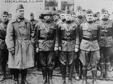 Gens. W.L. Wright, F.L. Winn & Todd, 11 Nov 1918. Creator: Bain News Service