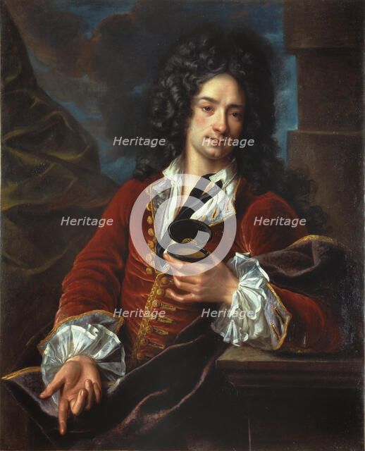 Gentilhomme prisant du tabac, End of 17th-Early 18th cen.. Creator: Belle; Alexis Simon (1674-1734).