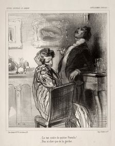 Gentils Hommes Bourgeois. Creator: Paul Gavarni (French, 1804-1866)