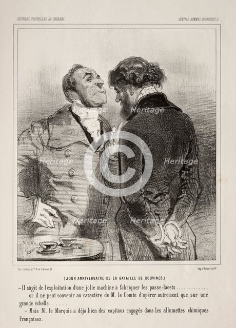 Gentils Hommes Bourgeois. Creator: Paul Gavarni (French, 1804-1866).
