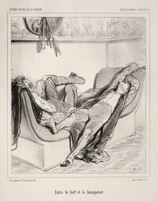 Gentils Hommes Bourgeois. Creator: Paul Gavarni (French, 1804-1866)
