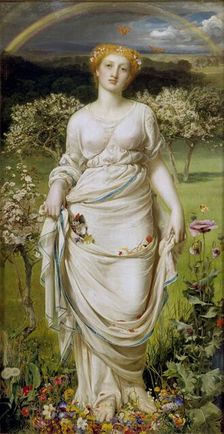 Gentle Spring, 1865. Artist: Frederick Augustus Sandys