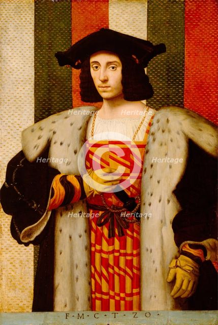 Gentleman of the Trivulzio Family, between 1450 and 1528. Creator: Bernardino de'Conti.