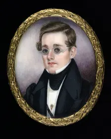 Gentleman of the Frothingham Family, ca. 1835. Creator: Moses B Russell