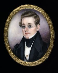 Gentleman of the Frothingham Family, ca. 1835. Creator: Moses B Russell