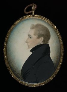 Gentleman in a Black Coat, ca. 1835. Creator: Unknown