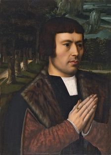Gentleman Praying, 1525. Creator: Ambrosius Benson