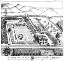 Gentleman's model country estate, c1750. Creator: Unknown