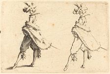 Gentleman Viewed from the Side, c. 1622. Creator: Jacques Callot