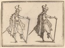 Gentleman with Cane, 1621. Creator: Edouard Eckman