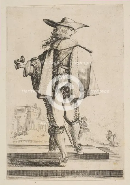Gentleman with a Glove, 1629. Creator: Unknown.